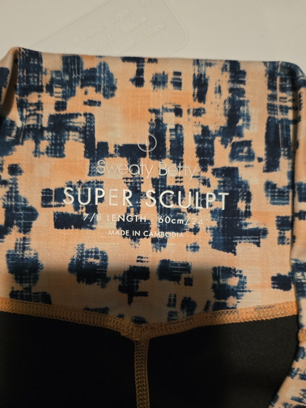 Sweaty Betty Super Sculpt 7\8  Leggings